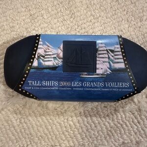 2000 Canada ‘Tall Ships’  10 Cent Silver Proof Coin & Stamp Collection